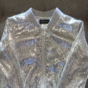 GUESS Girls sequined jacket size M